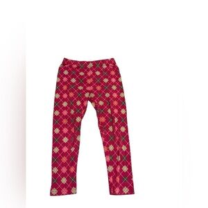 🩵Gymboree Pink Argyle Kids Leggings
